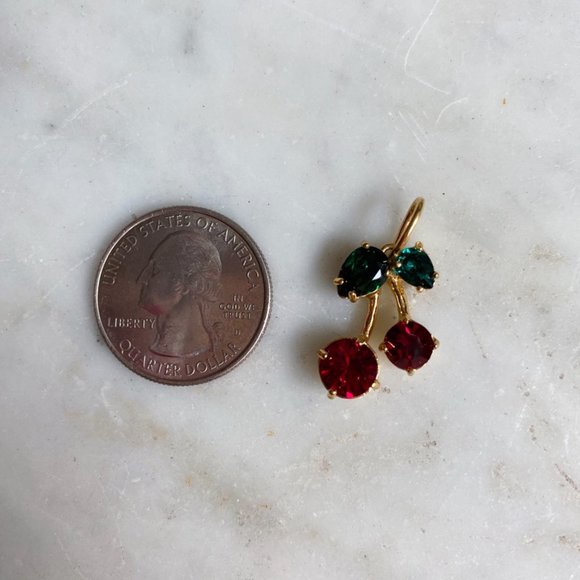 Juicy Couture Cherry Charm | Fruit Jewelry - Picture 2 of 2